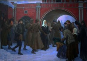 Ф. Москвитин. Арест патриарха Тихона
