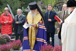 Торжественная панихида Галлиполийцев в Русском кладбище в Sainte-Geneviève-des-Bois в субботу 23 ноября 2019 г.