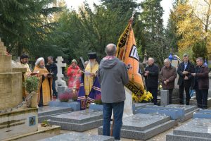 Торжественная панихида Галлиполийцев в Русском кладбище в Sainte-Geneviève-des-Bois в субботу 23 ноября 2019 г.
