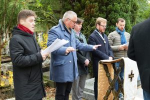 Торжественная панихида Галлиполийцев в Русском кладбище в Sainte-Geneviève-des-Bois в субботу 23 ноября 2019 г.