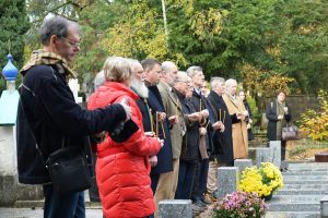 Торжественная панихида Галлиполийцев в Русском кладбище в Sainte-Geneviève-des-Bois в субботу 23 ноября 2019 г.