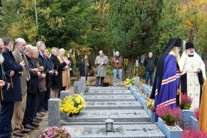 Торжественная панихида Галлиполийцев в Русском кладбище в Sainte-Geneviève-des-Bois в субботу 23 ноября 2019 г.