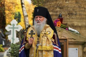 Торжественная панихида Галлиполийцев в Русском кладбище в Sainte-Geneviève-des-Bois в субботу 23 ноября 2019 г.