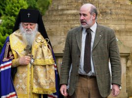 Торжественная панихида Галлиполийцев в Русском кладбище в Sainte-Geneviève-des-Bois в субботу 23 ноября 2019 г.