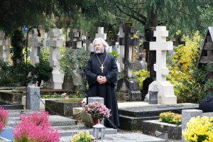 Торжественная панихида Галлиполийцев в Русском кладбище в Sainte-Geneviève-des-Bois в субботу 23 ноября 2019 г.
