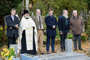 Торжественная панихида Галлиполийцев в Русском кладбище в Sainte-Geneviève-des-Bois в субботу 23 ноября 2019 г.