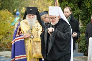 Торжественная панихида Галлиполийцев в Русском кладбище в Sainte-Geneviève-des-Bois в субботу 23 ноября 2019 г.
