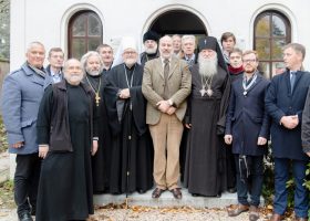 Торжественная панихида Галлиполийцев в Русском кладбище в Sainte-Geneviève-des-Bois в субботу 23 ноября 2019 г.