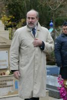 Panikhida solennelle en mémoire des soldats et officiers des Armées Blanches, organisée par l'Union des Descendants des Gallipoliens, concélébrée par Mgr Michel de Genève et Mgr Nestor de Chersonèse, le samedi 24 novembre 2018 à 15 heures au Cimetière Russe de Sainte-Geneviève-des-Bois.