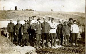 Офицеры Алексеевского полка (Галлиполи)
